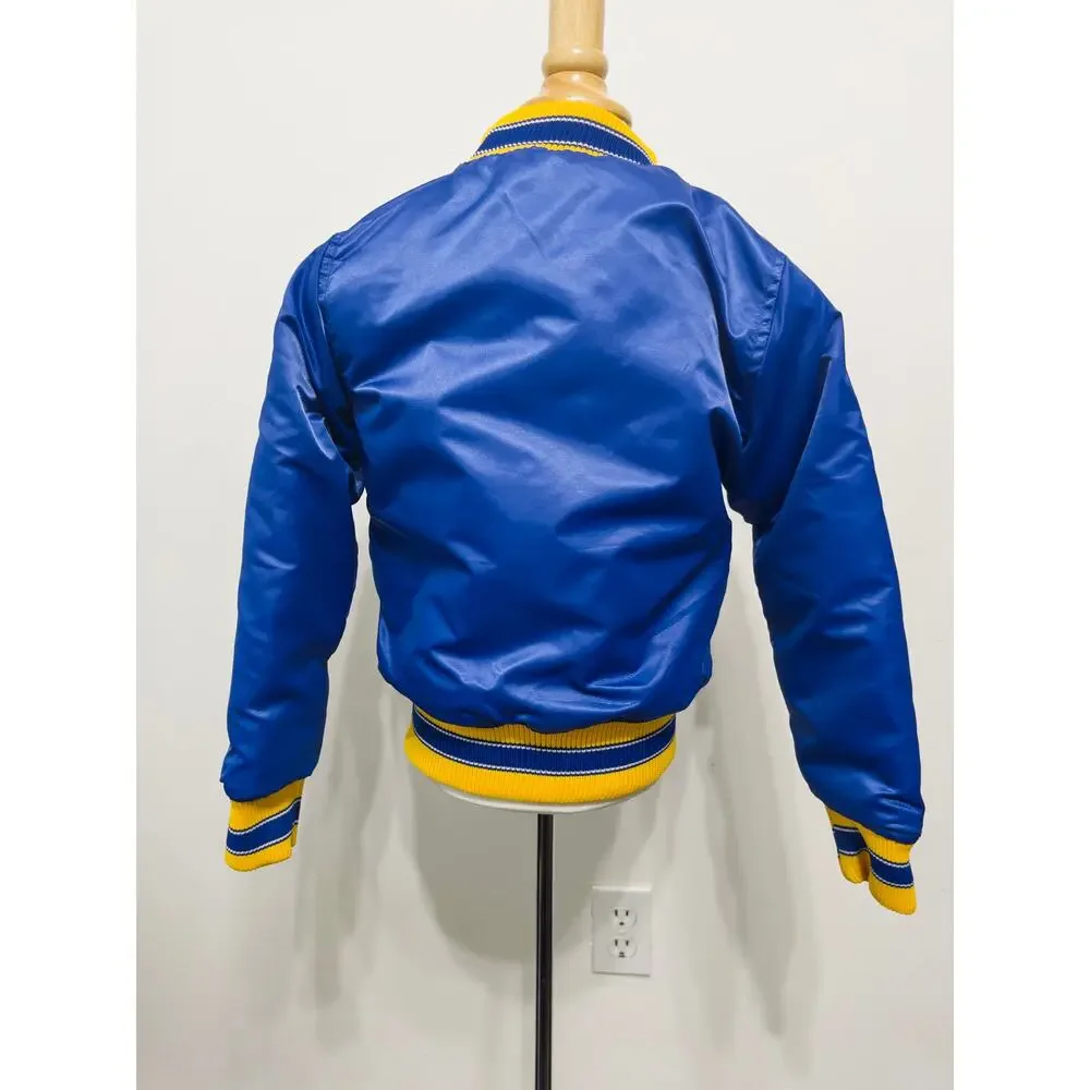 Black Pike Allstar Championship bomber jacket sz‎ 5-6 sportscore retro stretwear